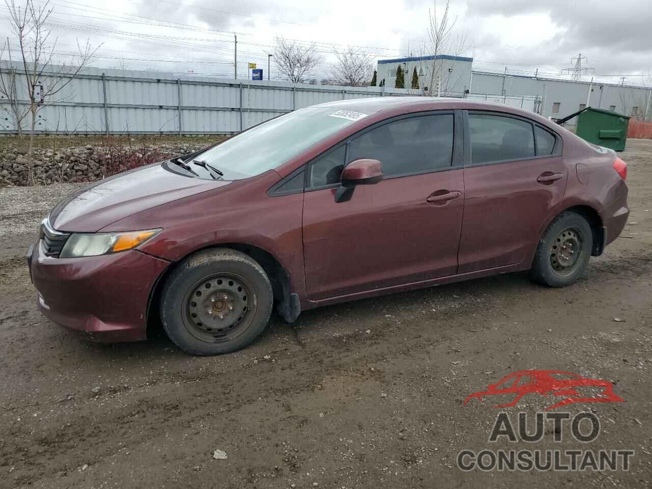 HONDA CIVIC 2012 - 2HGFB2F45CH051084