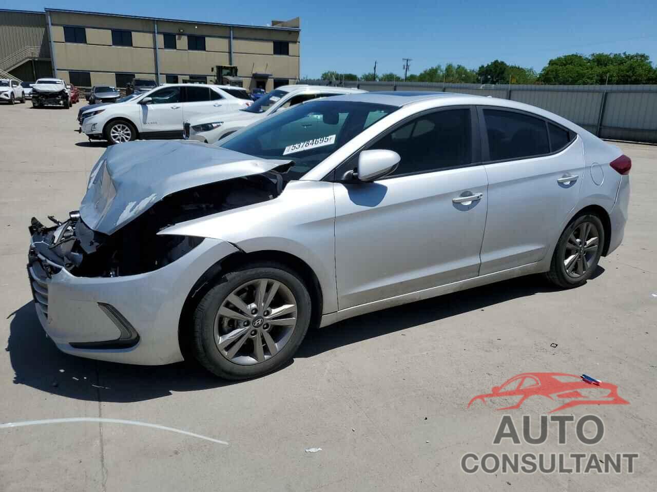 HYUNDAI ELANTRA 2018 - KMHD84LF1JU619911