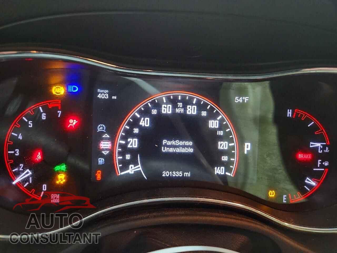 DODGE DURANGO 2017 - 1C4RDJDG1HC870584