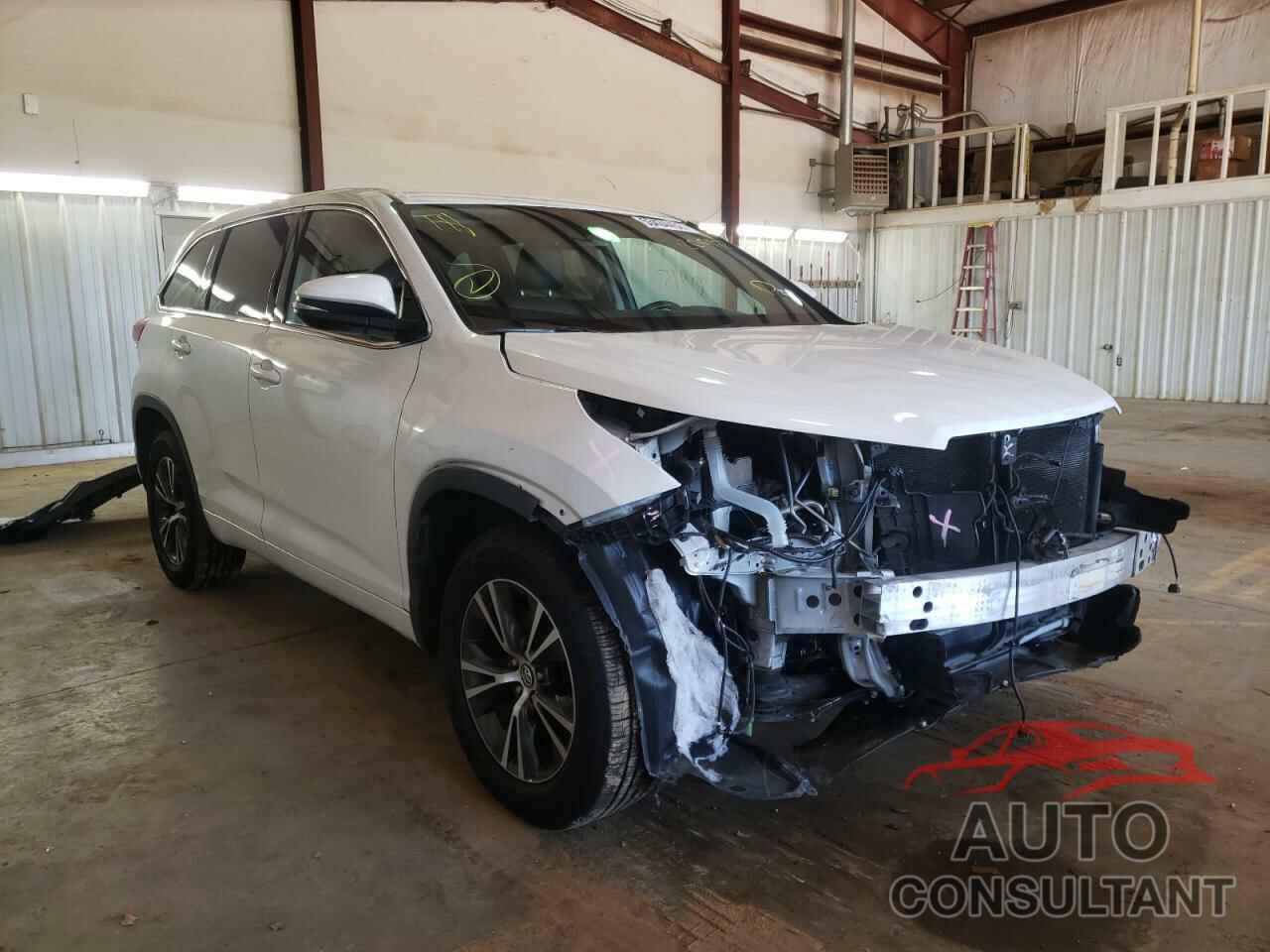 TOYOTA HIGHLANDER 2017 - 5TDZZRFH2HS205472