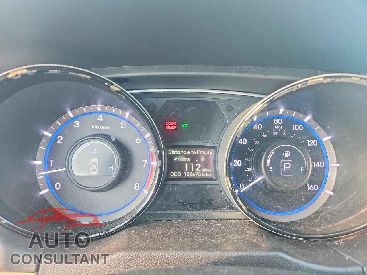 HYUNDAI SONATA 2013 - 5NPEC4AC3DH594878