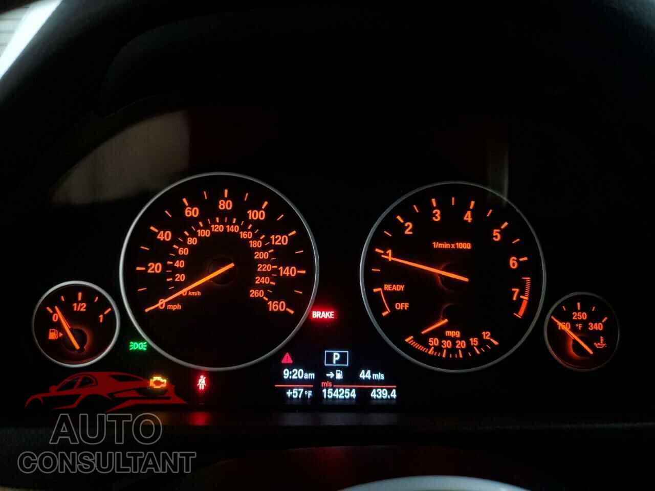 BMW 3 SERIES 2013 - WBA3B3C52DF530860
