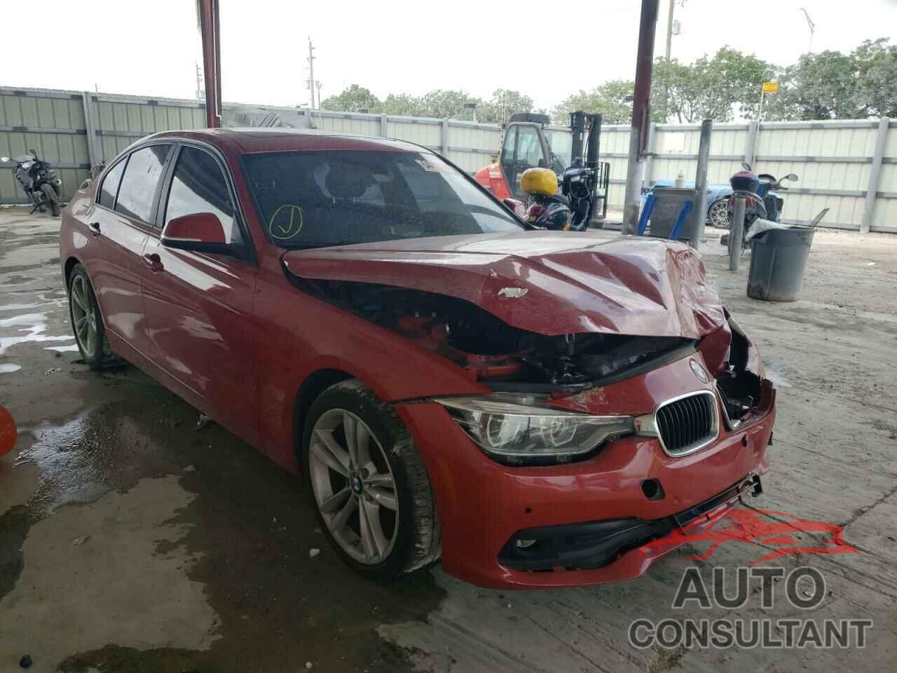 BMW 3 SERIES 2017 - WBA8E1G3XHNU15932