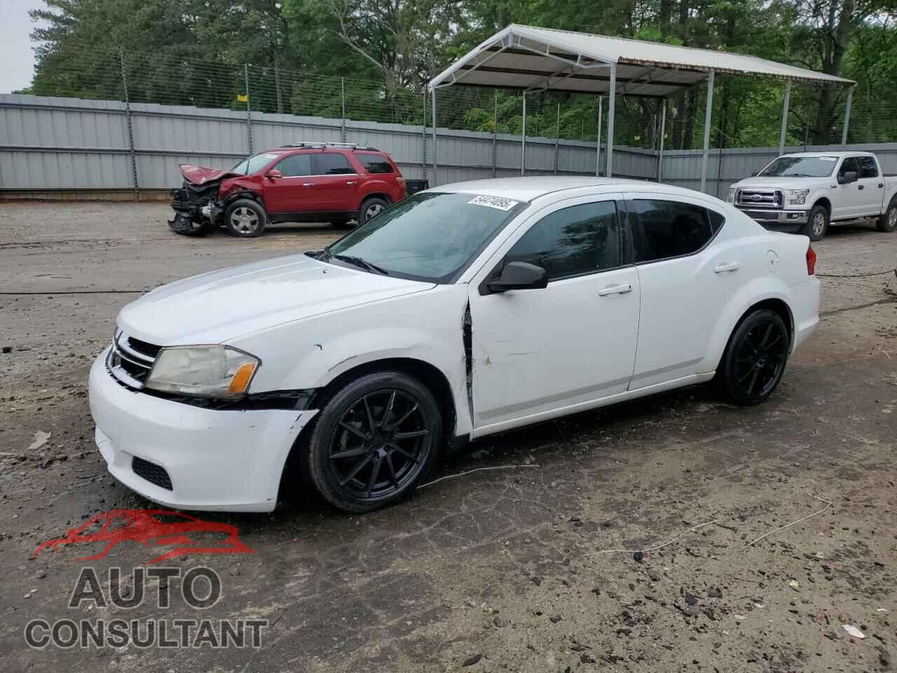 DODGE AVENGER 2012 - 1C3CDZAB6CN182708