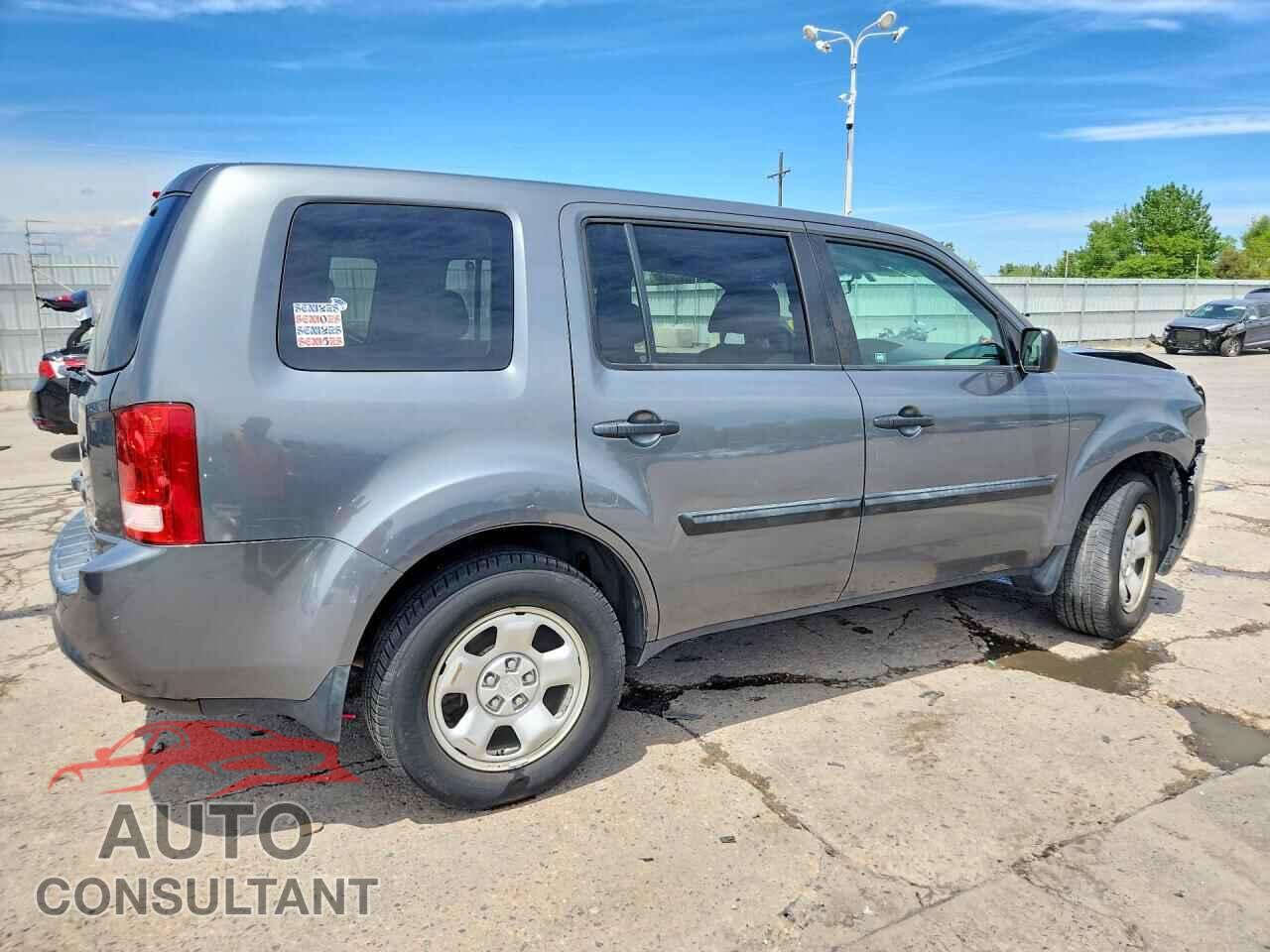 HONDA PILOT 2012 - 5FNYF4H20CB077651