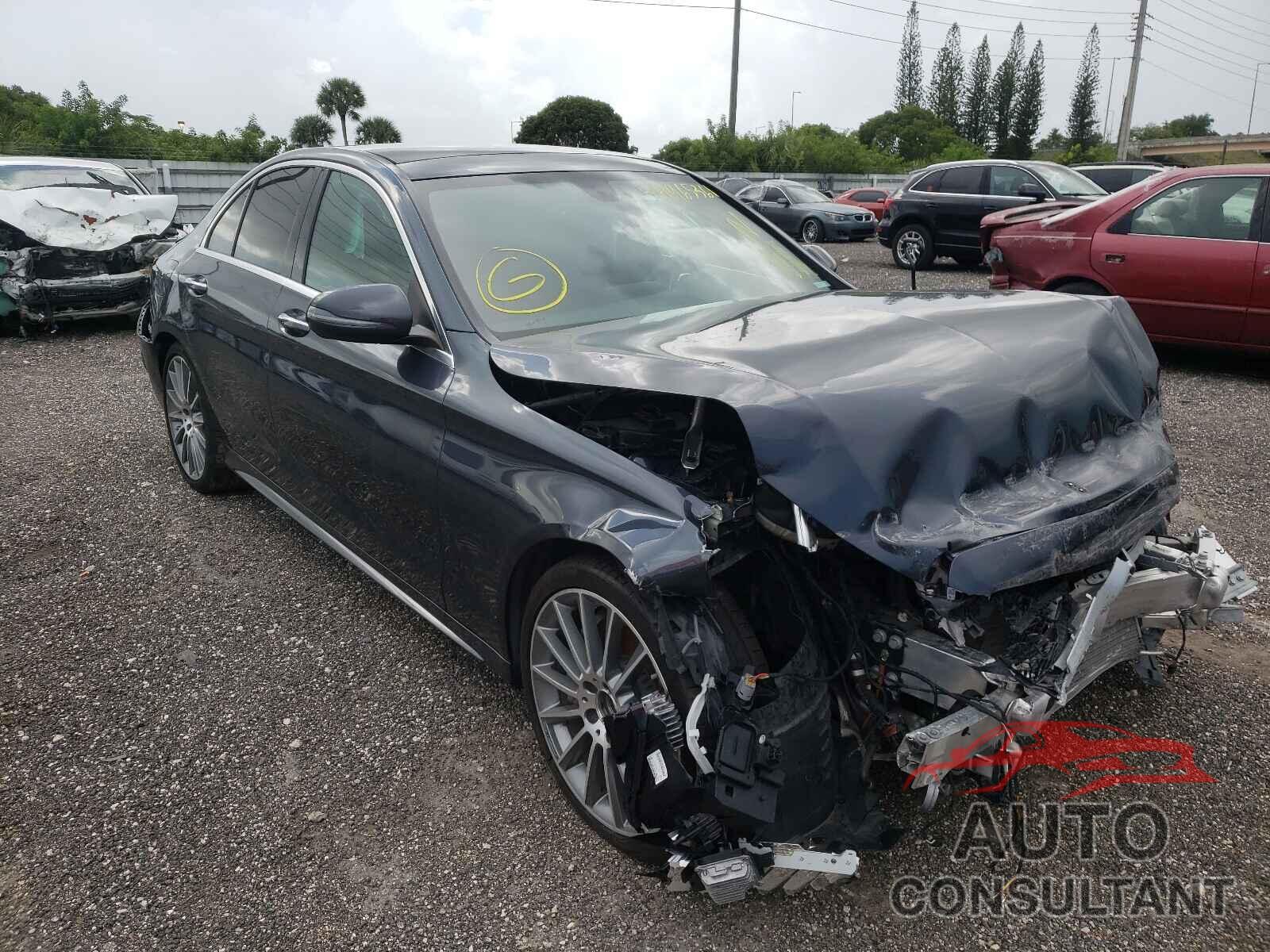 MERCEDES-BENZ C-CLASS 2016 - 55SWF4KB4GU106170