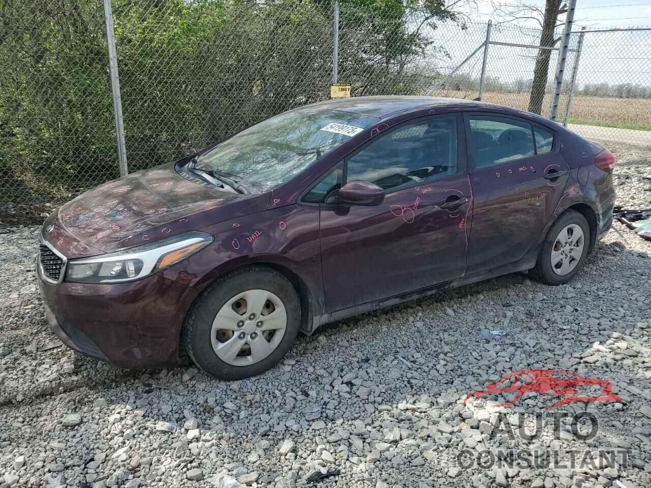 KIA FORTE 2017 - 3KPFK4A75HE099439