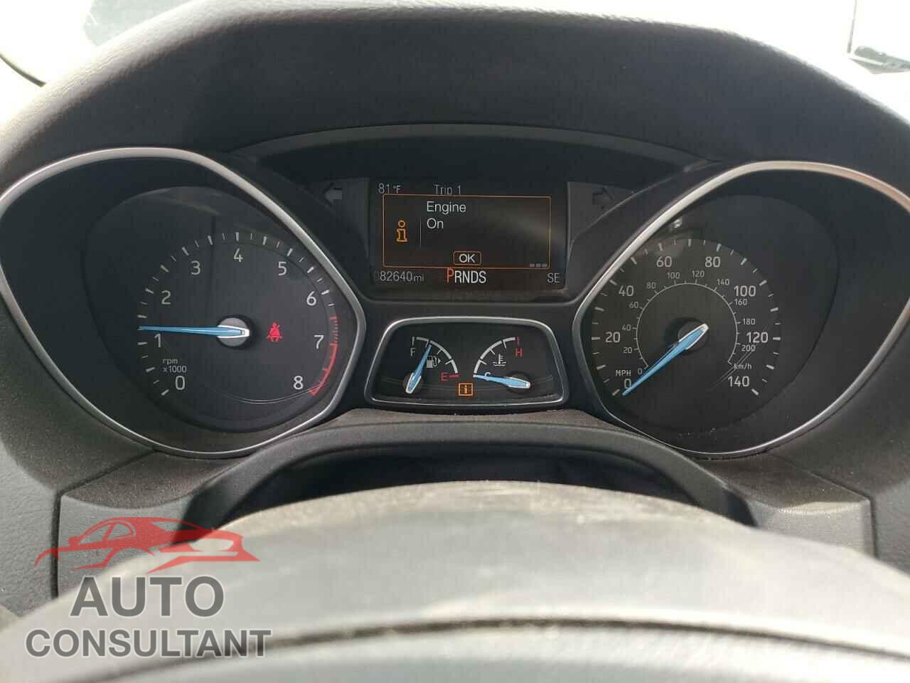 FORD FOCUS 2016 - 1FADP3F21GL278248