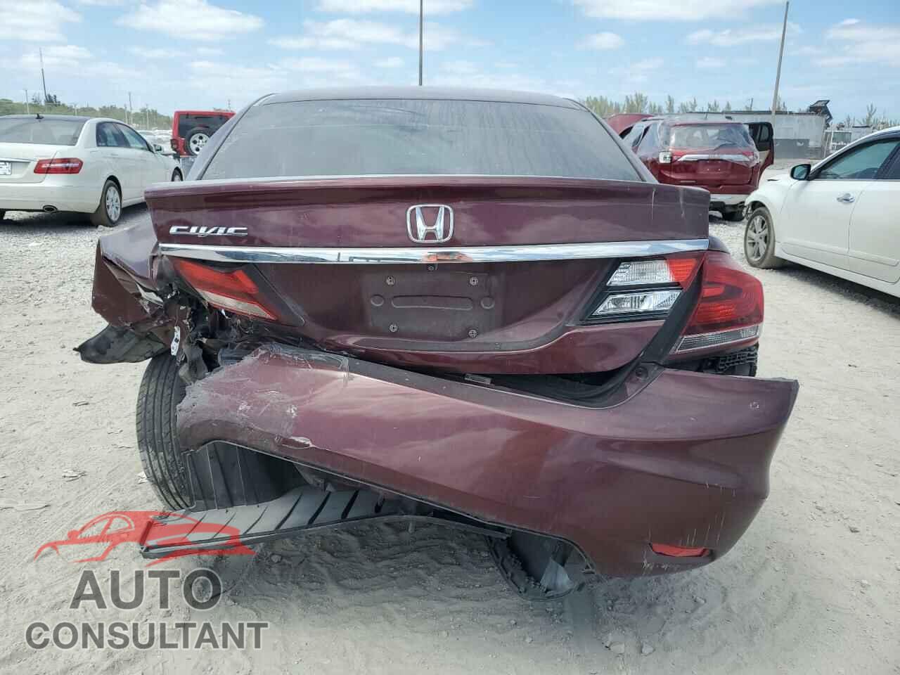 HONDA CIVIC 2013 - 19XFB2F56DE054256