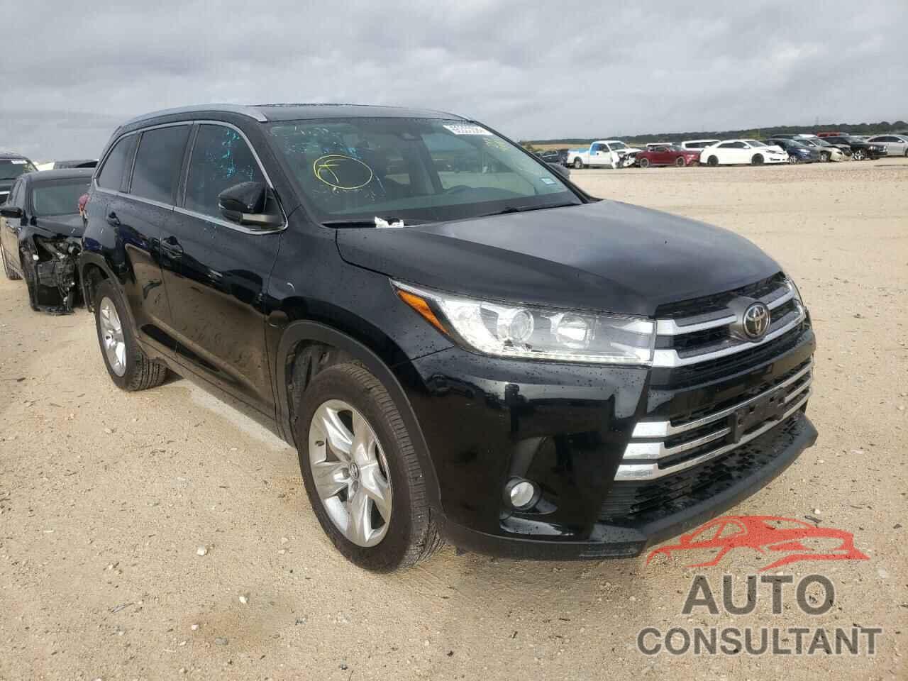 TOYOTA HIGHLANDER 2017 - 5TDYZRFH2HS210389