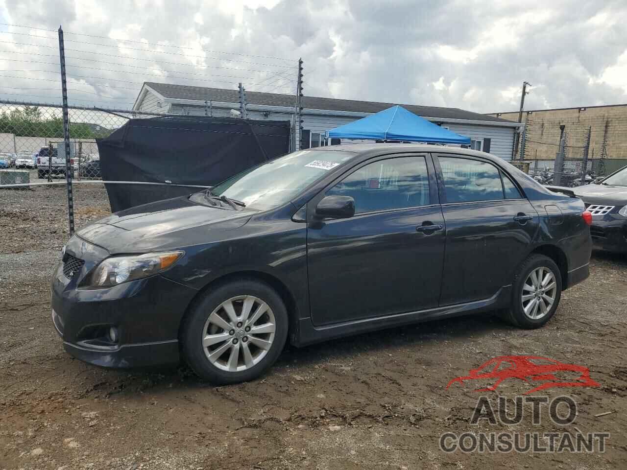 TOYOTA COROLLA 2009 - 2T1BU40E39C021573