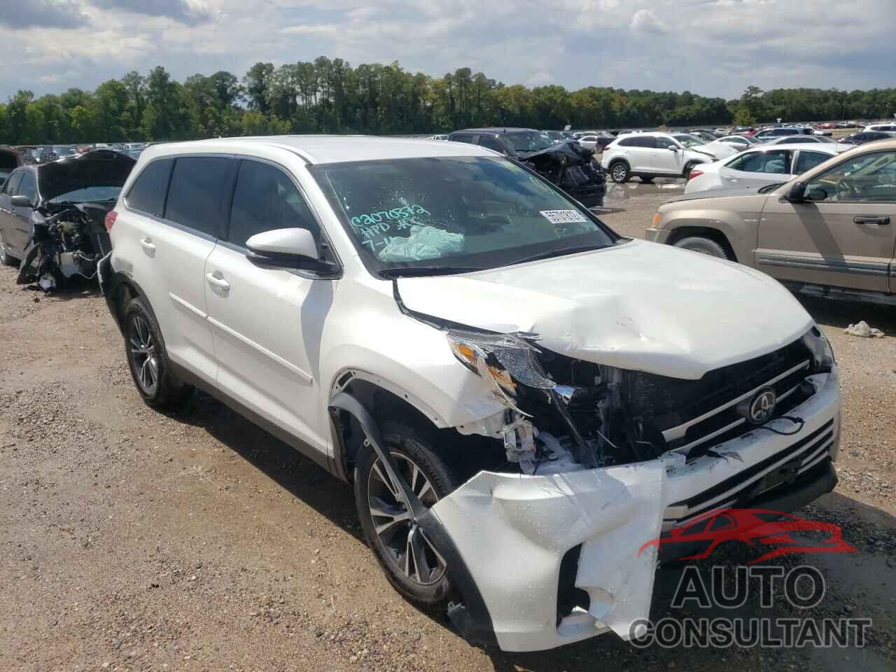 TOYOTA HIGHLANDER 2019 - 5TDZZRFH1KS366418