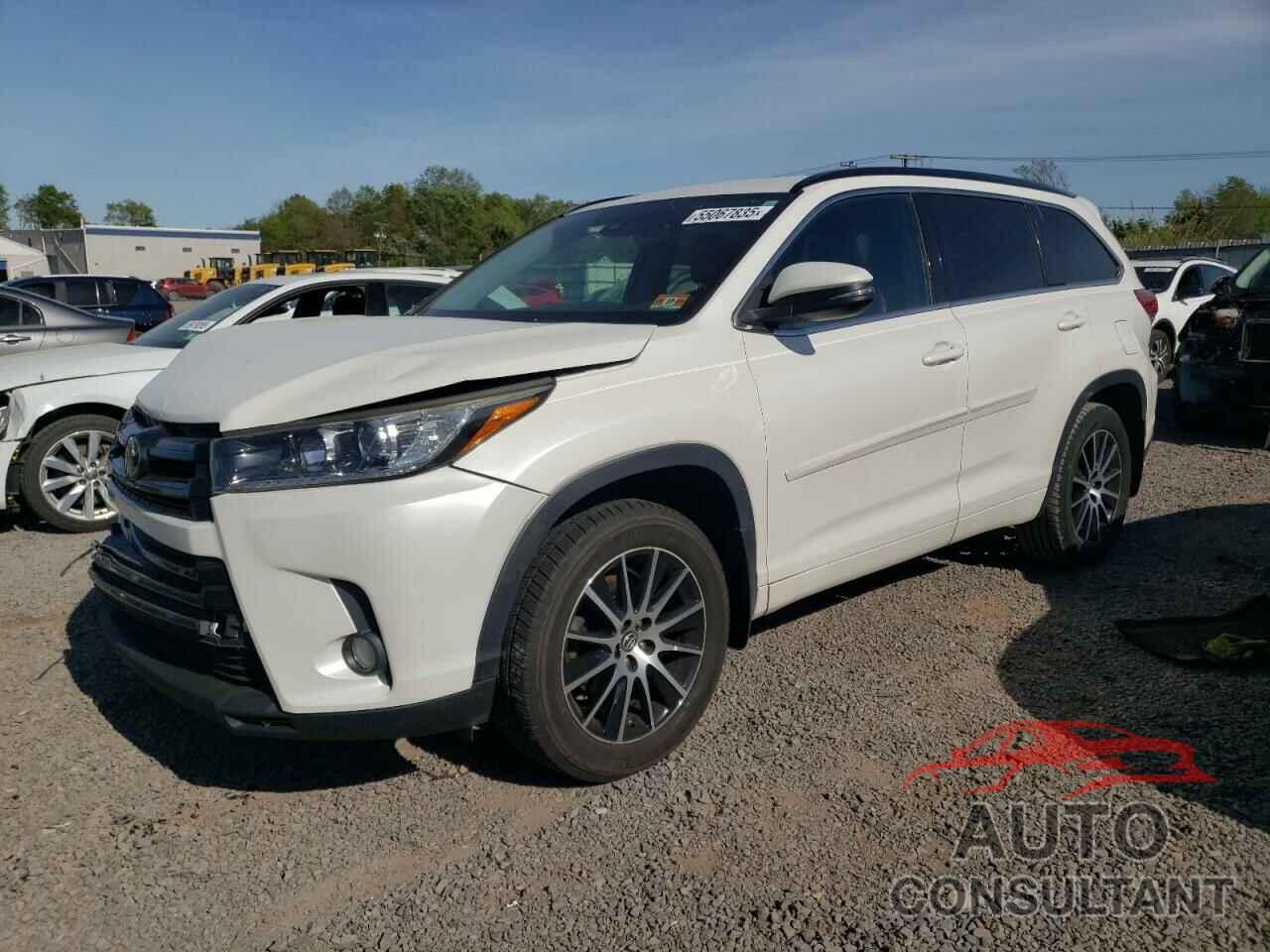 TOYOTA HIGHLANDER 2017 - 5TDJZRFHXHS455605