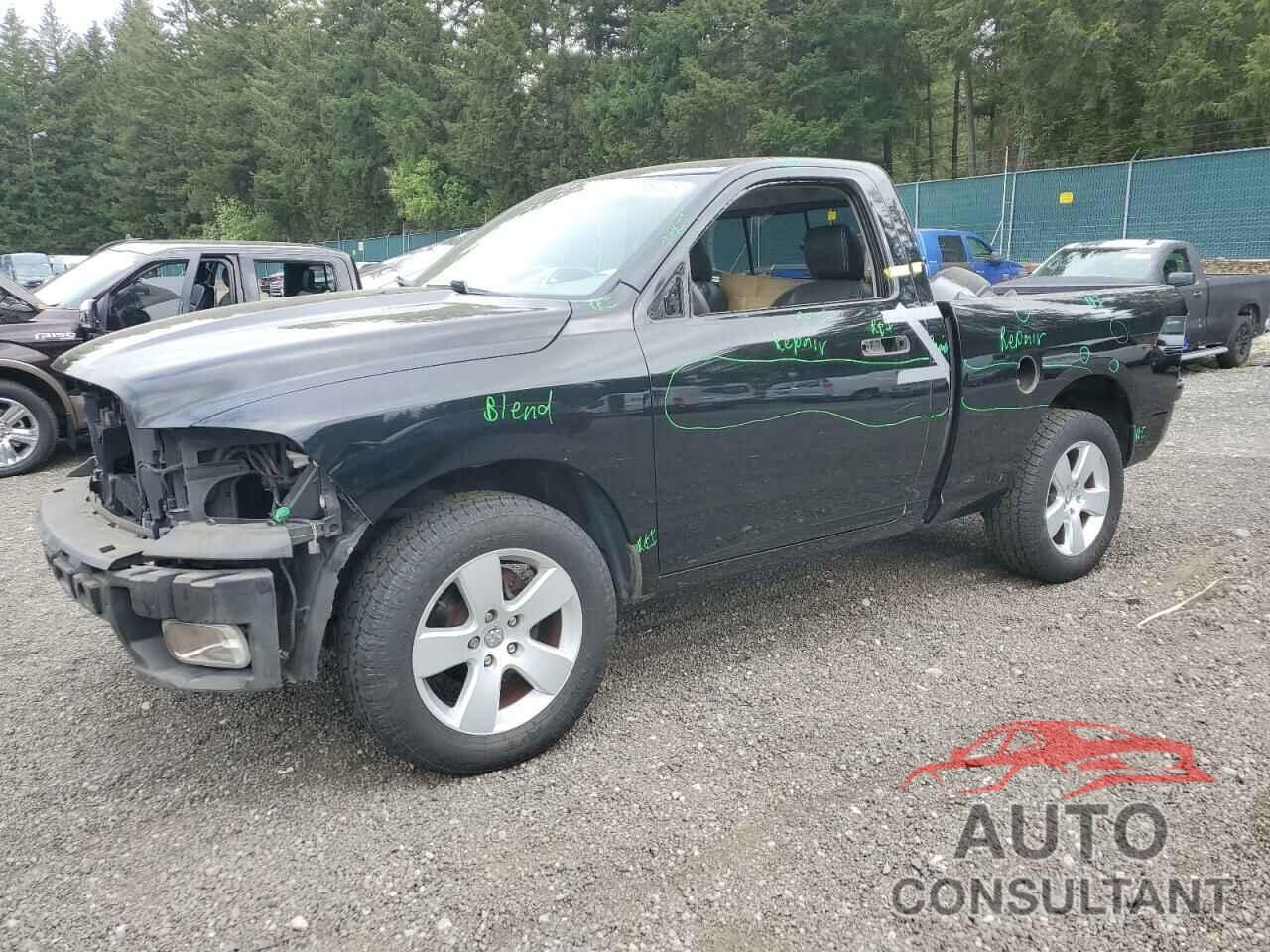 DODGE RAM 1500 2012 - 3C6JD7AT2CG103194