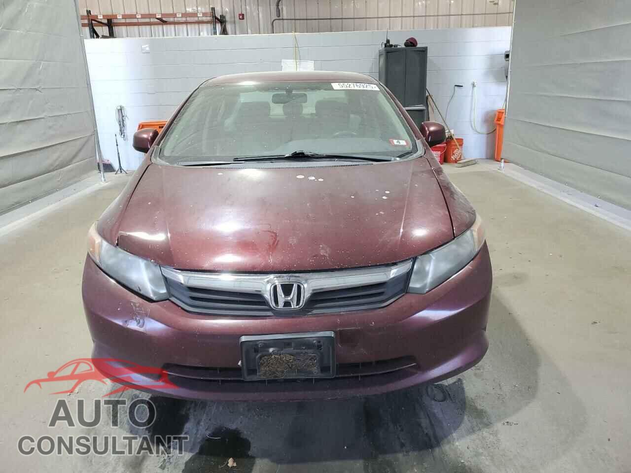 HONDA CIVIC 2012 - 2HGFB2F57CH609283