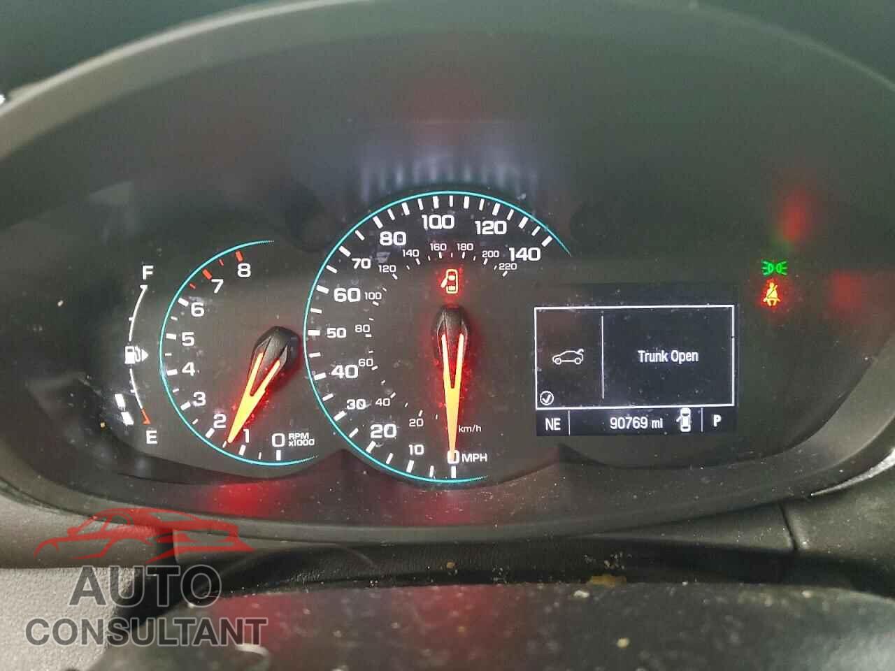 CHEVROLET TRAX 2018 - KL7CJKSB2JB721069