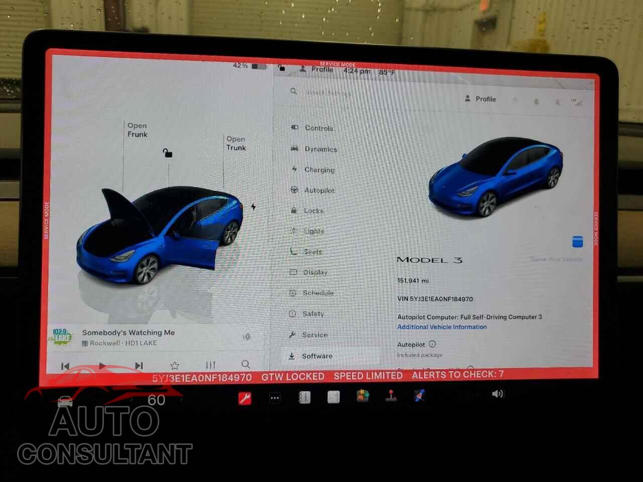 TESLA MODEL 3 2022 - 5YJ3E1EA0NF184970