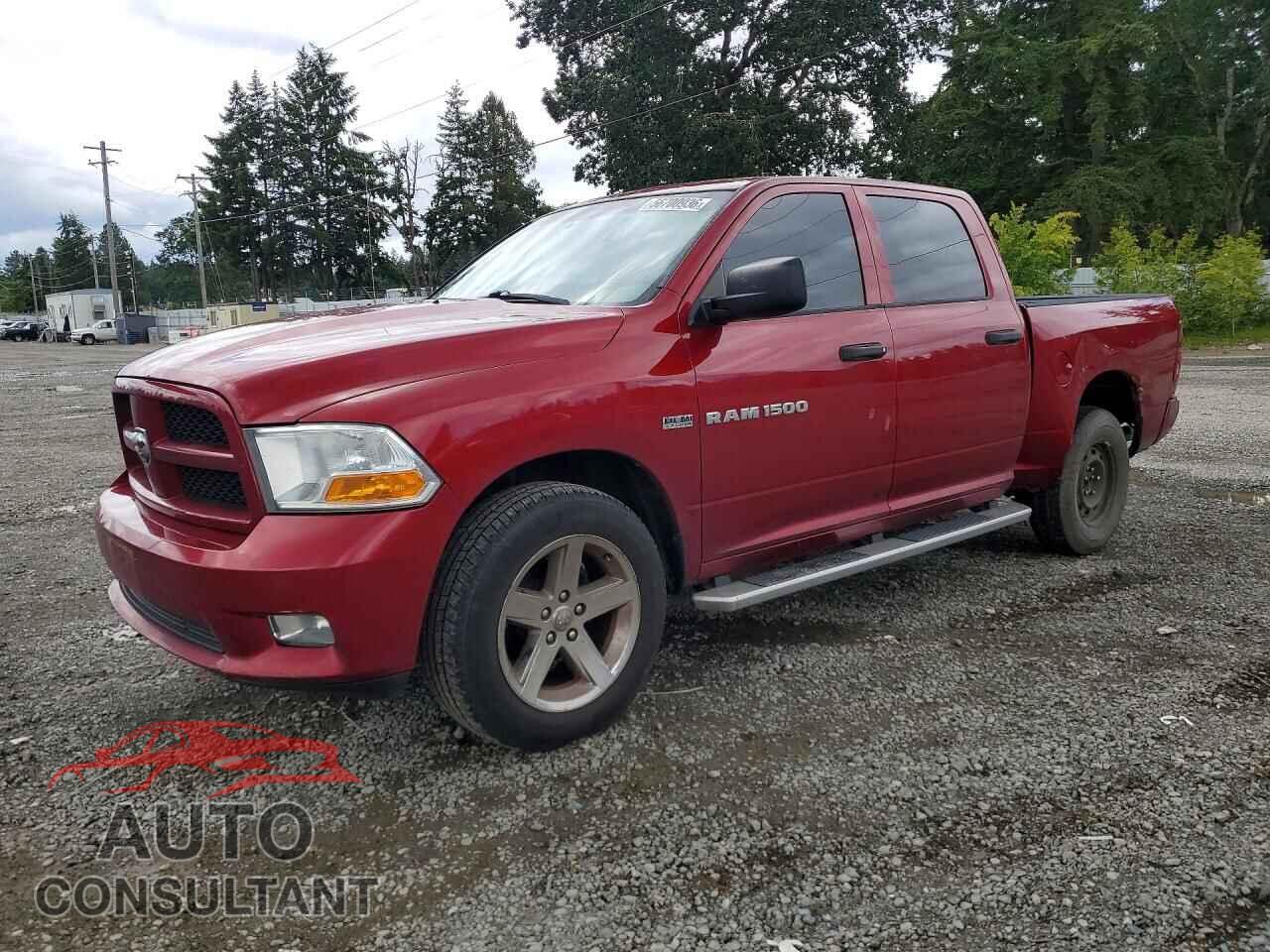 DODGE RAM 1500 2012 - 1C6RD6KT9CS223837