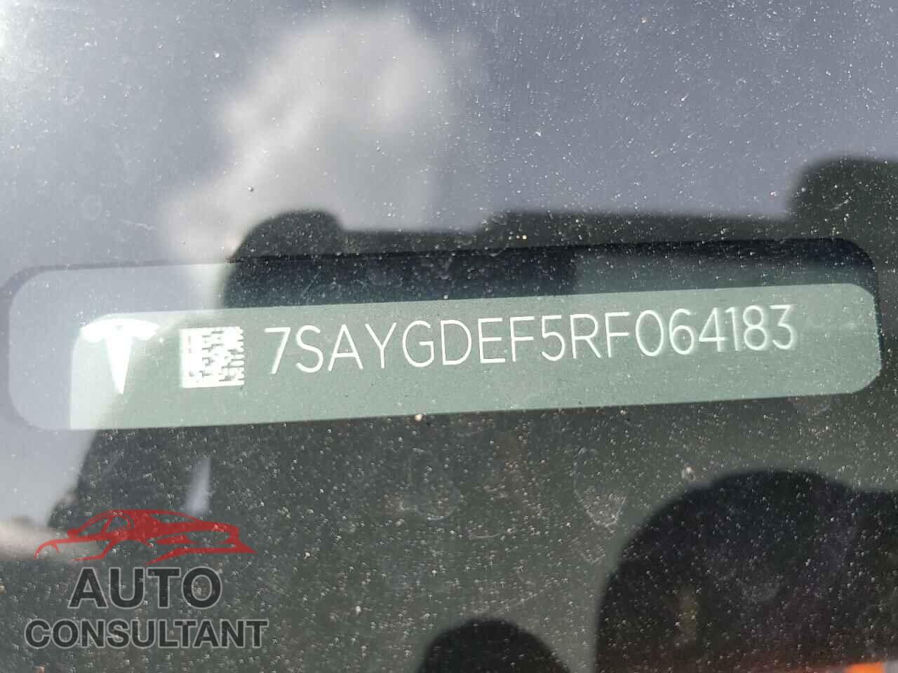 TESLA MODEL Y 2024 - 7SAYGDEF5RF064183