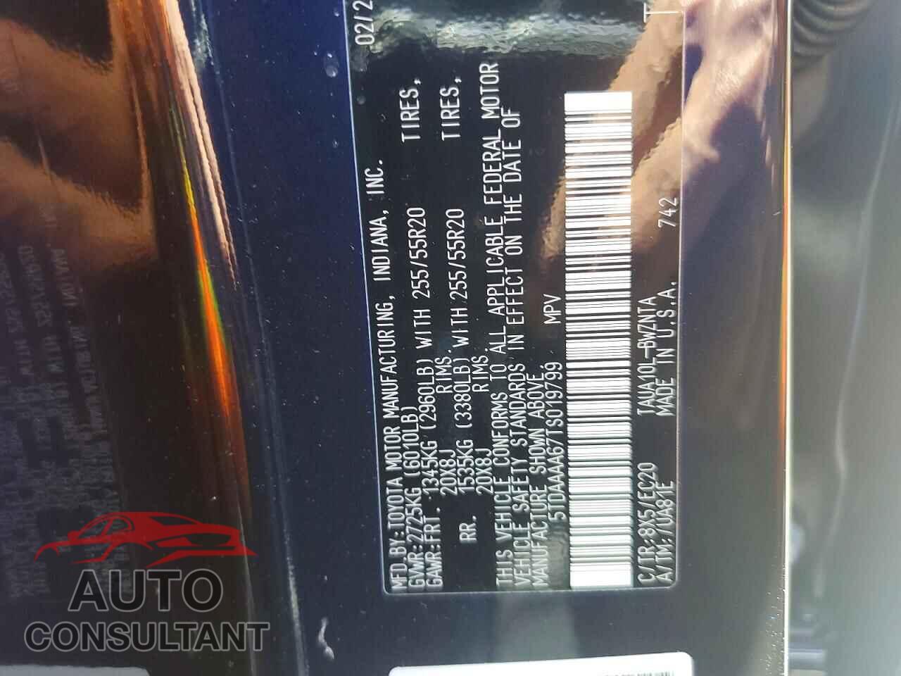 LEXUS UNKNOWN 2026 - 5TDAAAA67TS019799