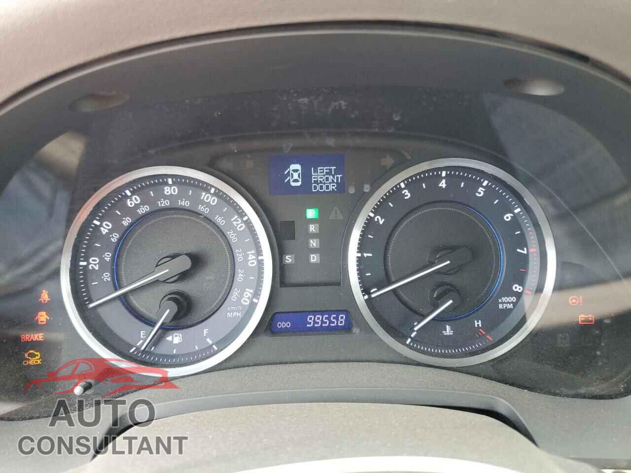 LEXUS IS 2012 - JTHCF5C27C5054925