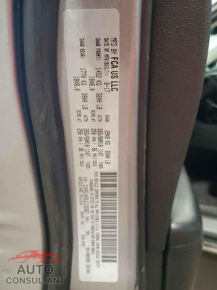 DODGE DURANGO 2018 - 1C4RDJAG9JC126967