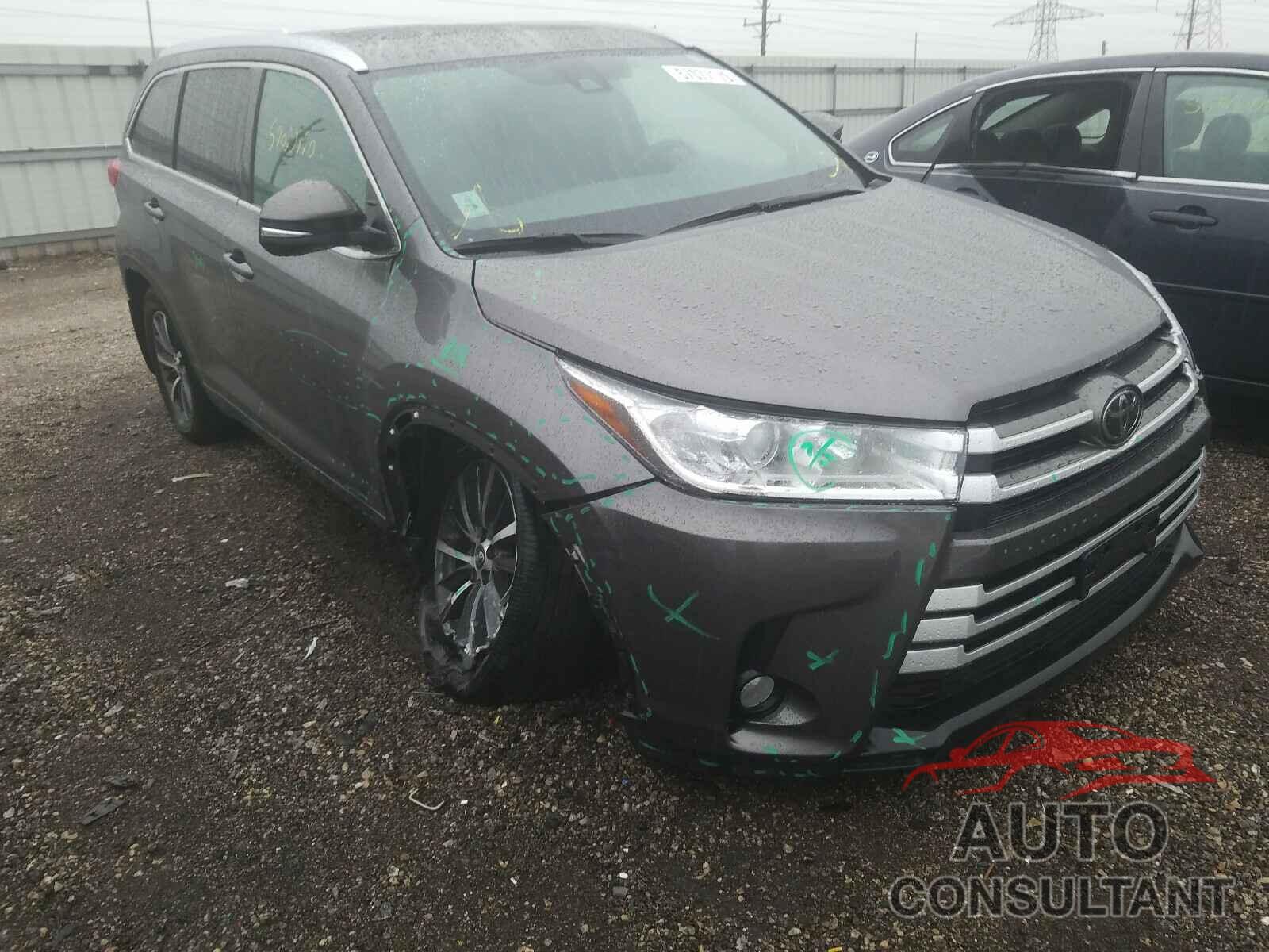 TOYOTA HIGHLANDER 2017 - 5TDJZRFH6HS440843
