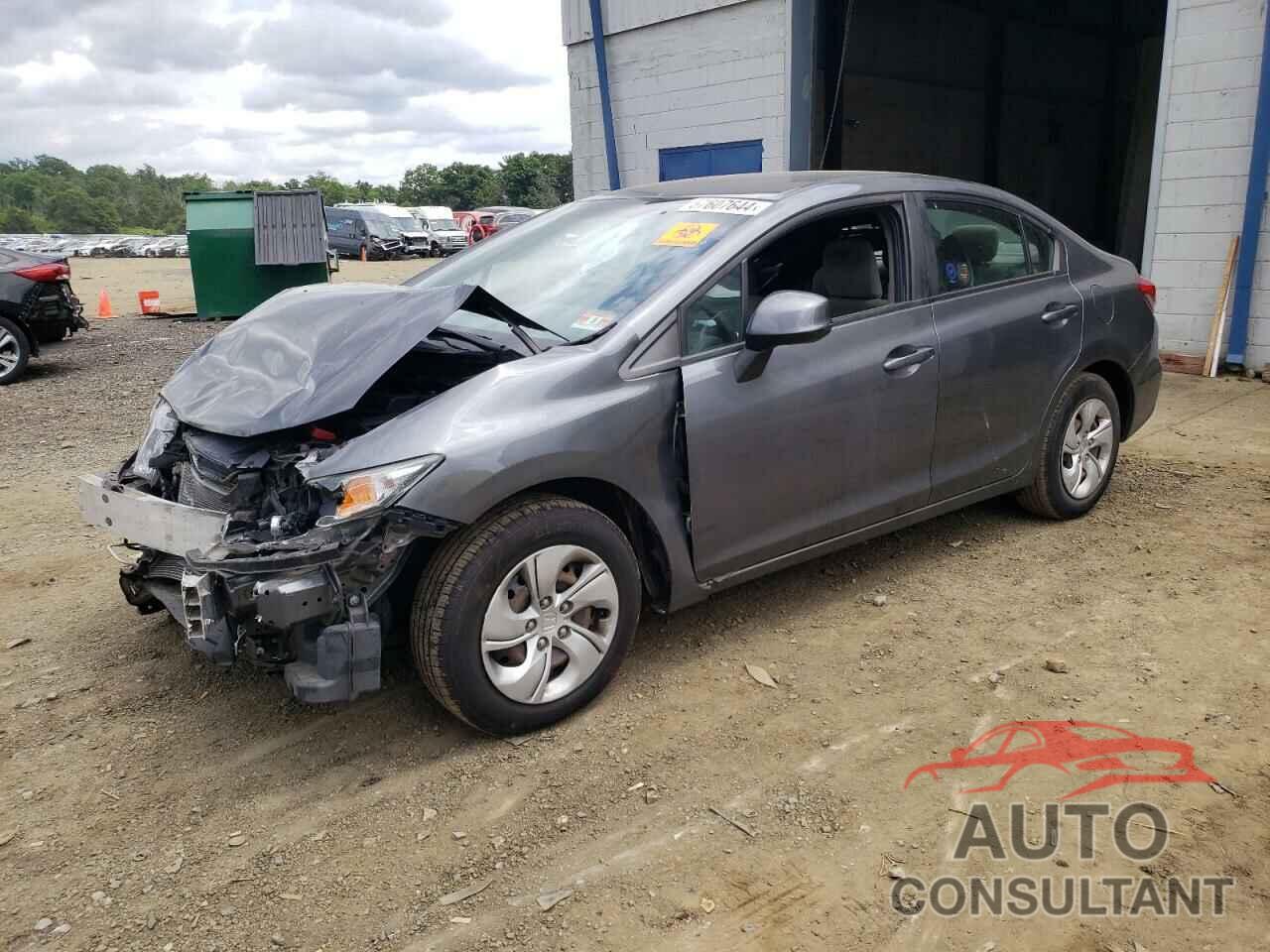 HONDA CIVIC 2013 - 19XFB2F54DE257677