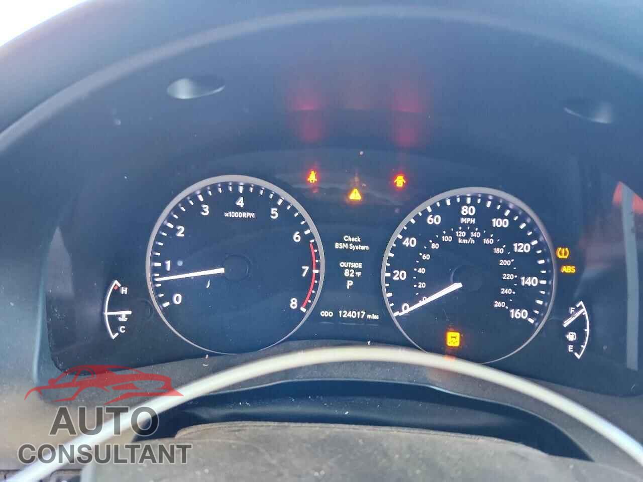 LEXUS ES350 2013 - JTHBK1GG5D2043589