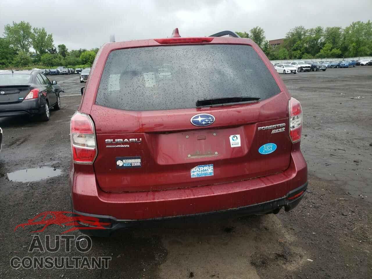 SUBARU FORESTER 2016 - JF2SJADC8GH460004