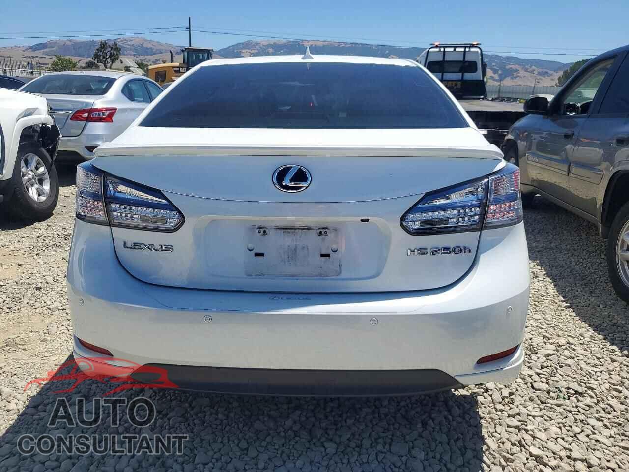 LEXUS HS 2010 - JTHBB1BA0A2007209