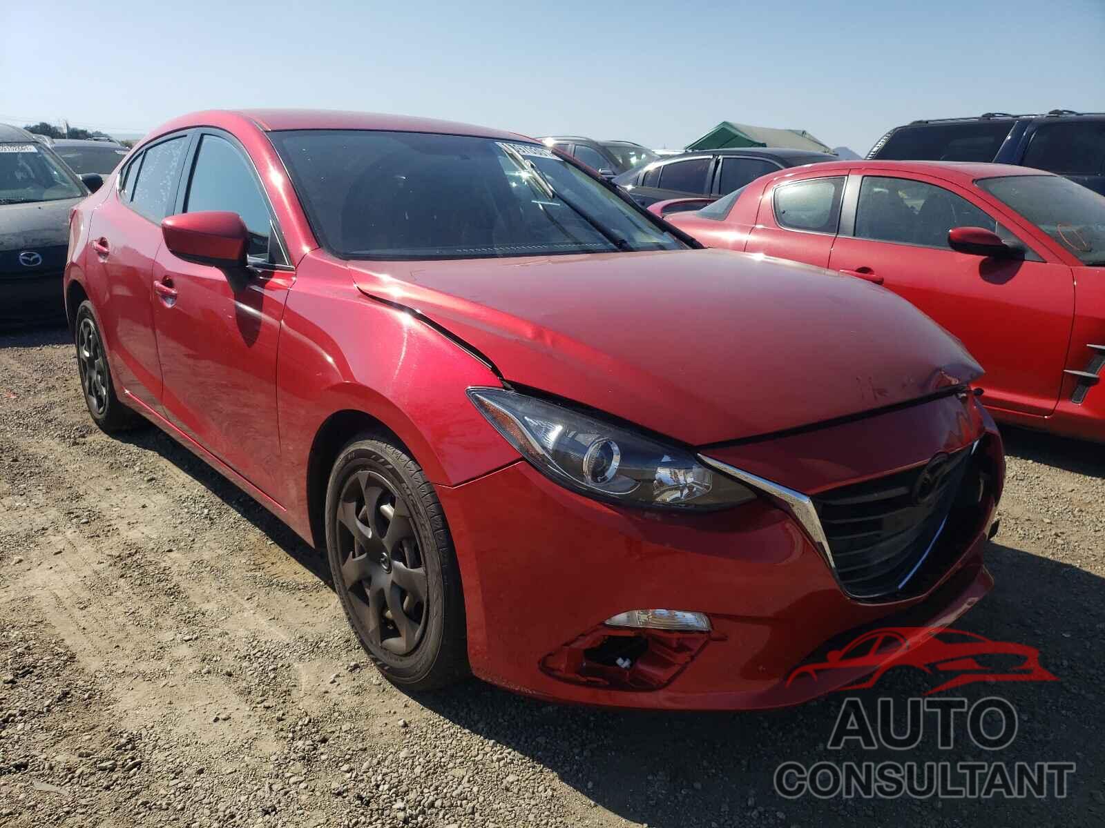 MAZDA 3 2016 - JM1BM1T73G1291965