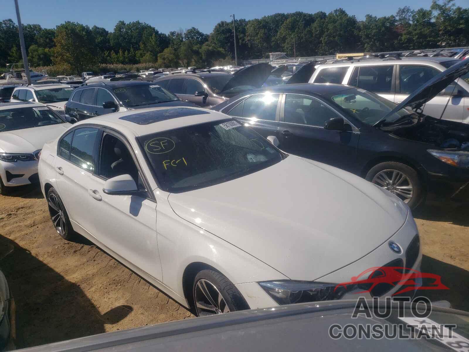 BMW 3 SERIES 2018 - WBA8D9C54JEM32823
