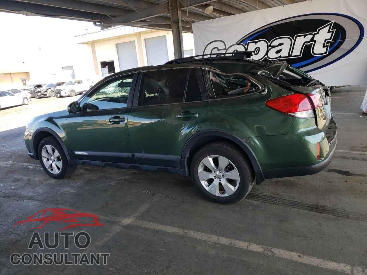 SUBARU OUTBACK 2011 - 4S4BRBCC2B3354955