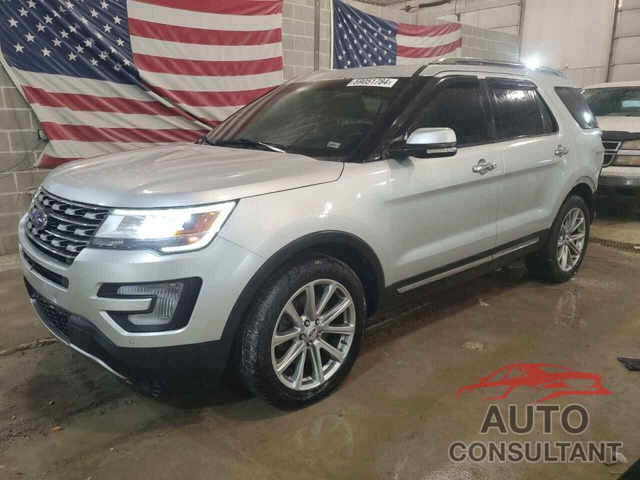 FORD EXPLORER 2017 - 1FM5K8F8XHGC23429