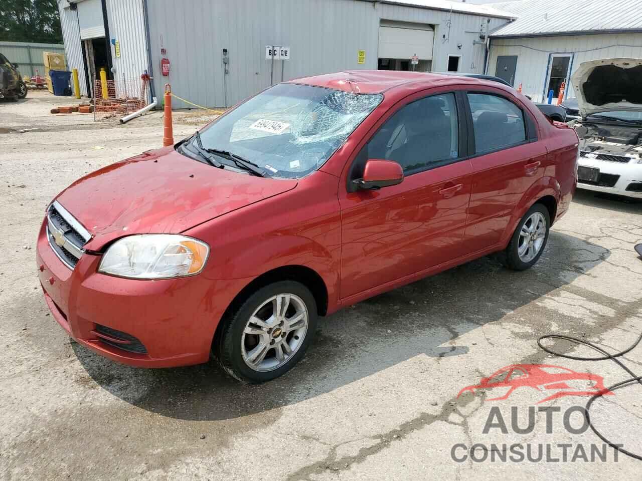 CHEVROLET AVEO 2011 - KL1TD5DE7BB127640
