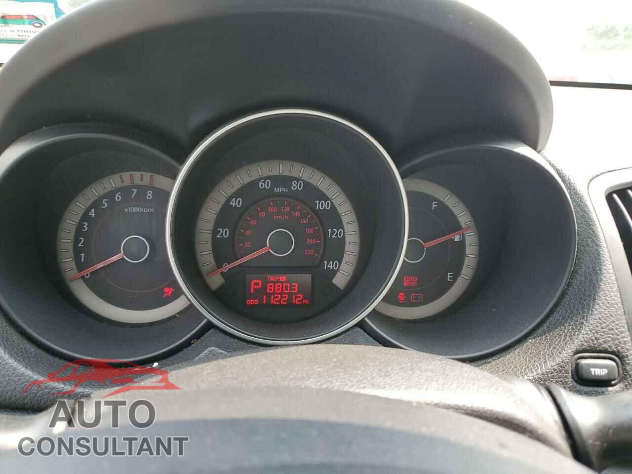 KIA FORTE 2012 - KNAFU5A22C5472376