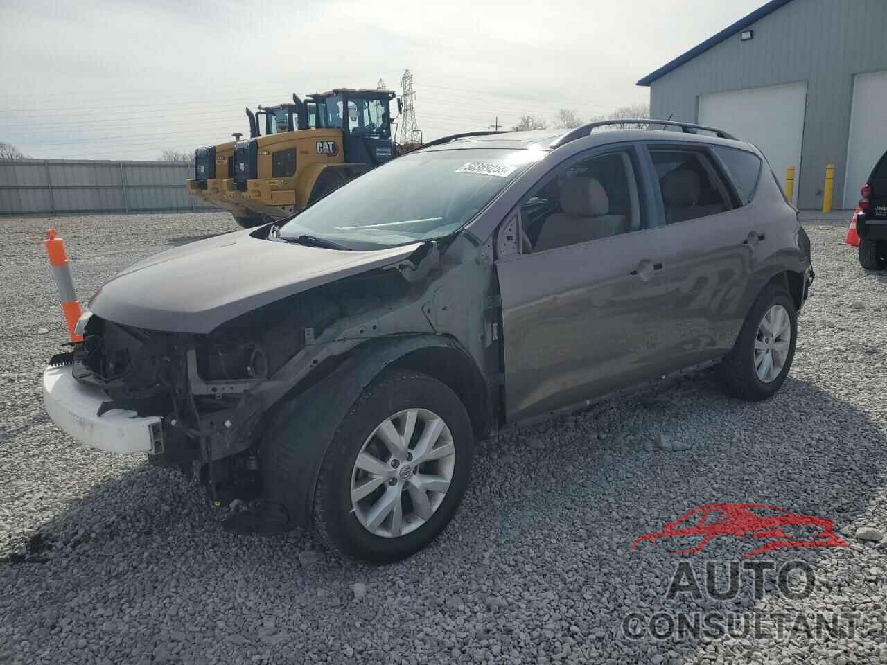 NISSAN MURANO 2012 - JN8AZ1MWXCW224445