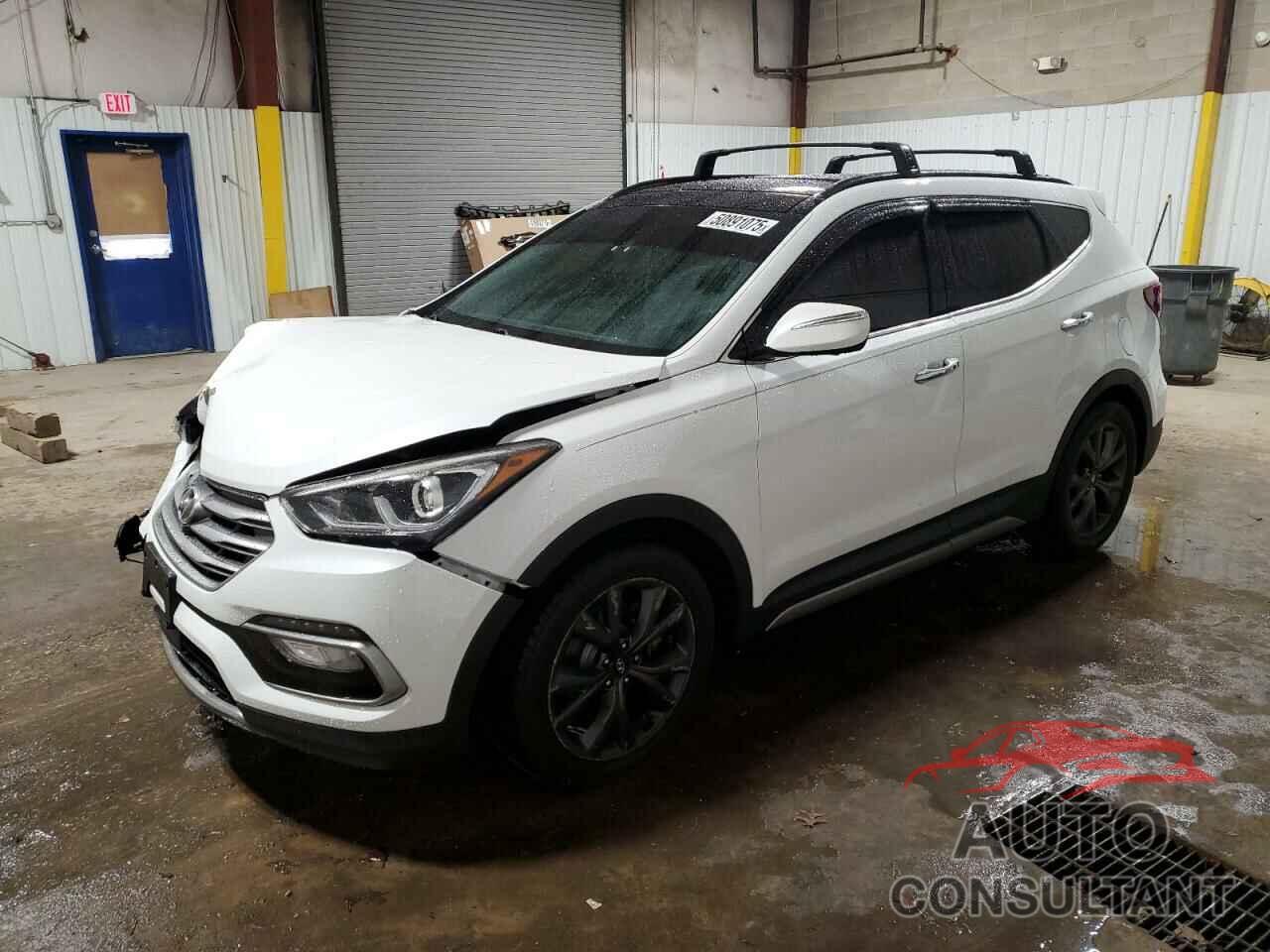 HYUNDAI SANTA FE 2018 - 5XYZW4LA9JG535485