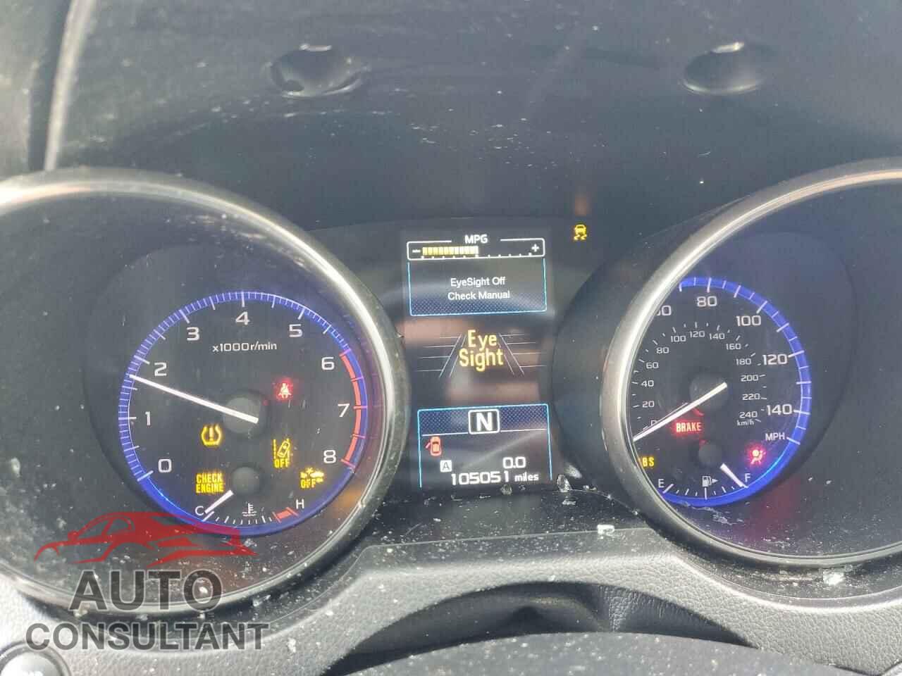 SUBARU OUTBACK 2017 - 4S4BSAFC5H3293913