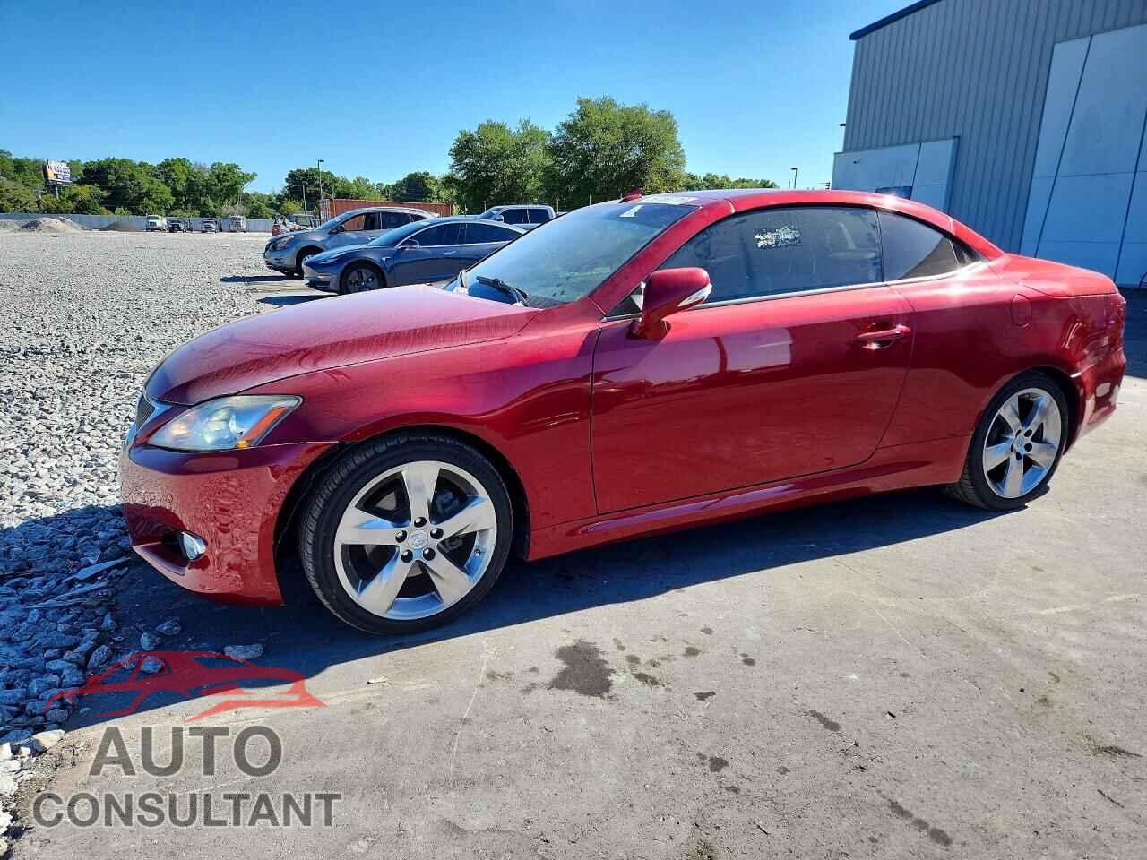 LEXUS IS 2010 - JTHFF2C27A2512702
