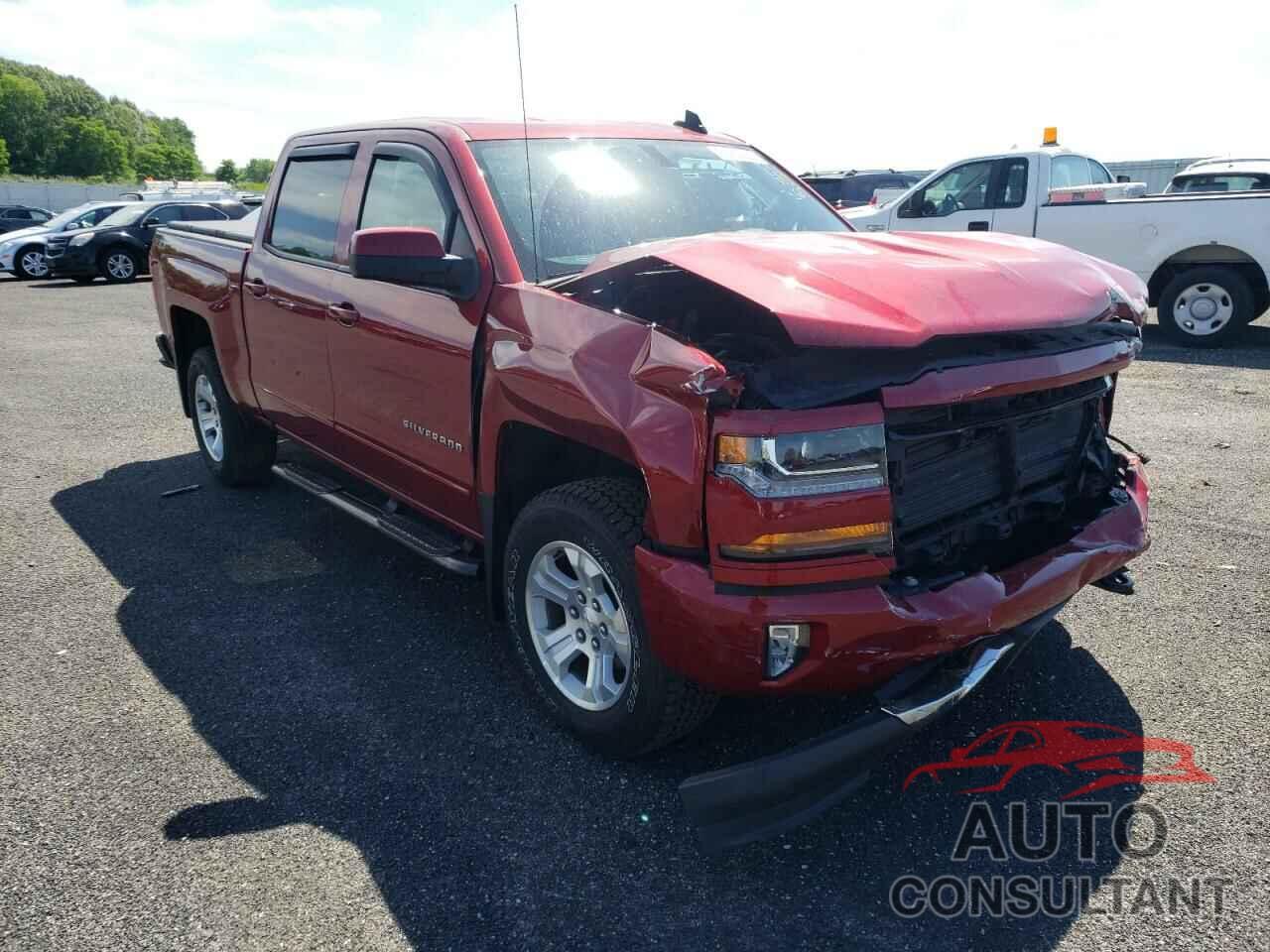 CHEVROLET SILVERADO 2018 - 3GCUKREC1JG491405