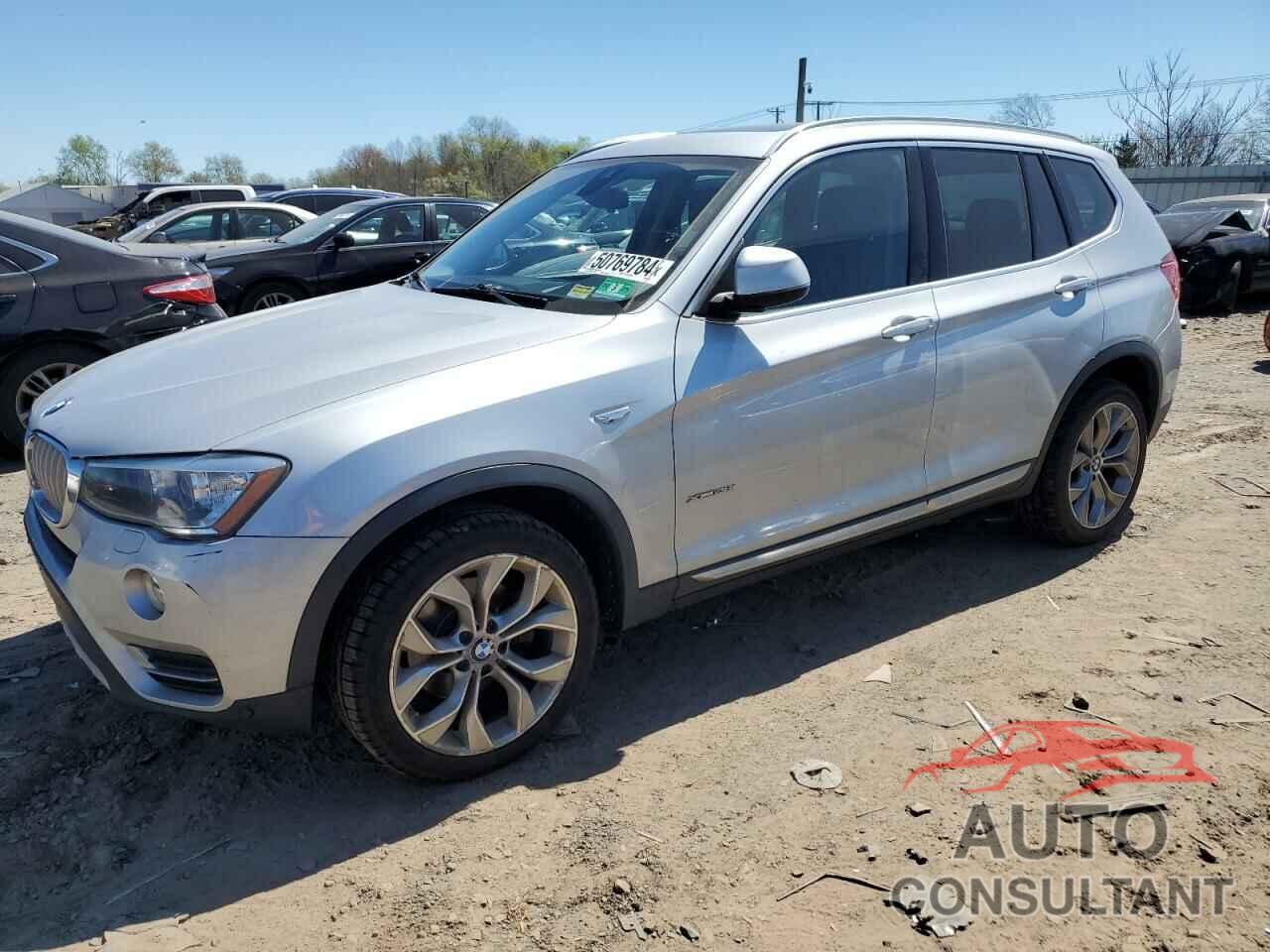 BMW X3 2016 - 5UXWX9C58G0D79679