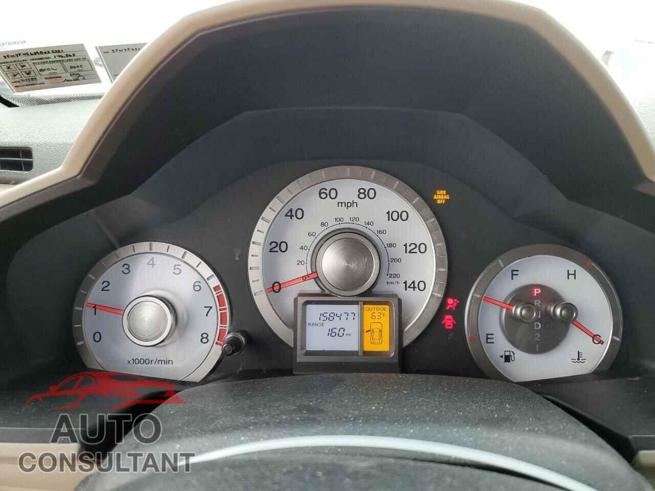 HONDA PILOT 2009 - 5FNYF48639B022221