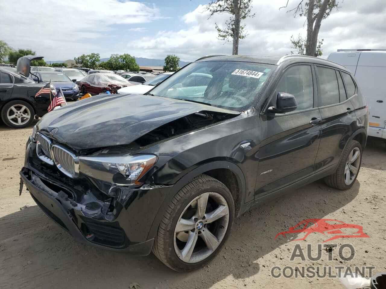 BMW X3 2017 - 5UXWX9C50H0D96168