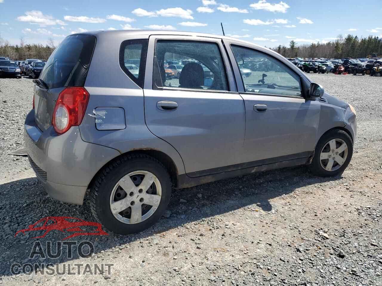 CHEVROLET AVEO 2009 - KL1TX65E39B602562