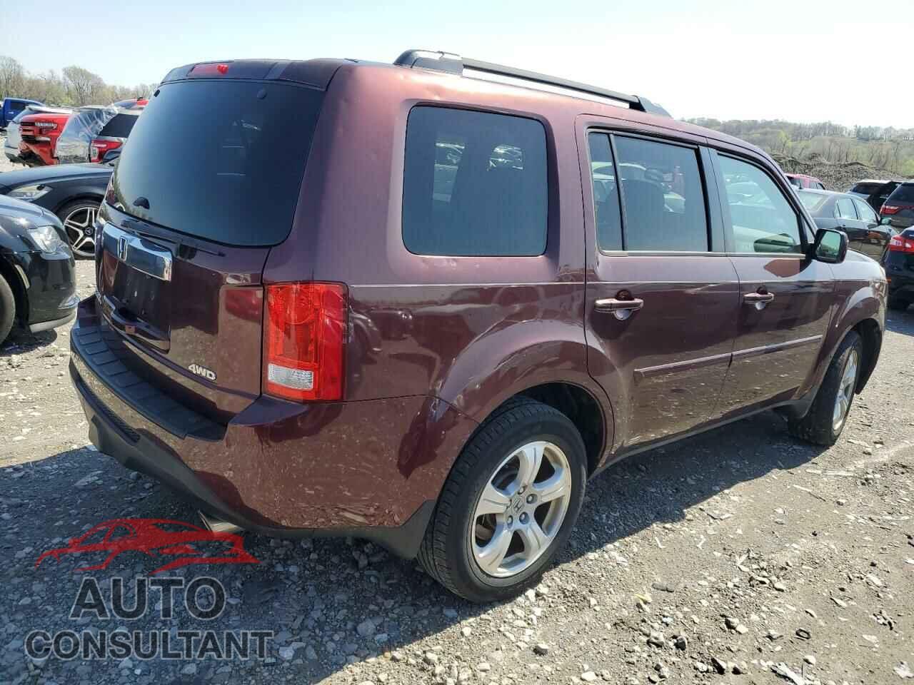 HONDA PILOT 2012 - 5FNYF4H51CB080729