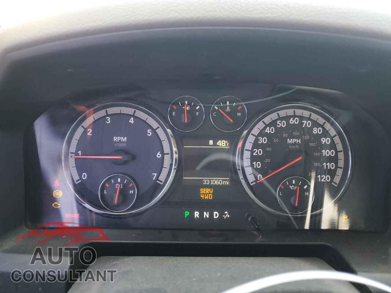 DODGE RAM 1500 2012 - 1C6RD7FT5CS145055