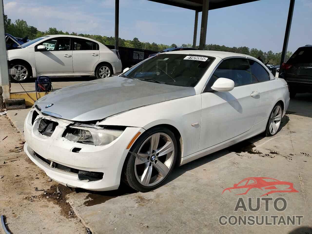 BMW 3 SERIES 2011 - WBADW3C56BE539444