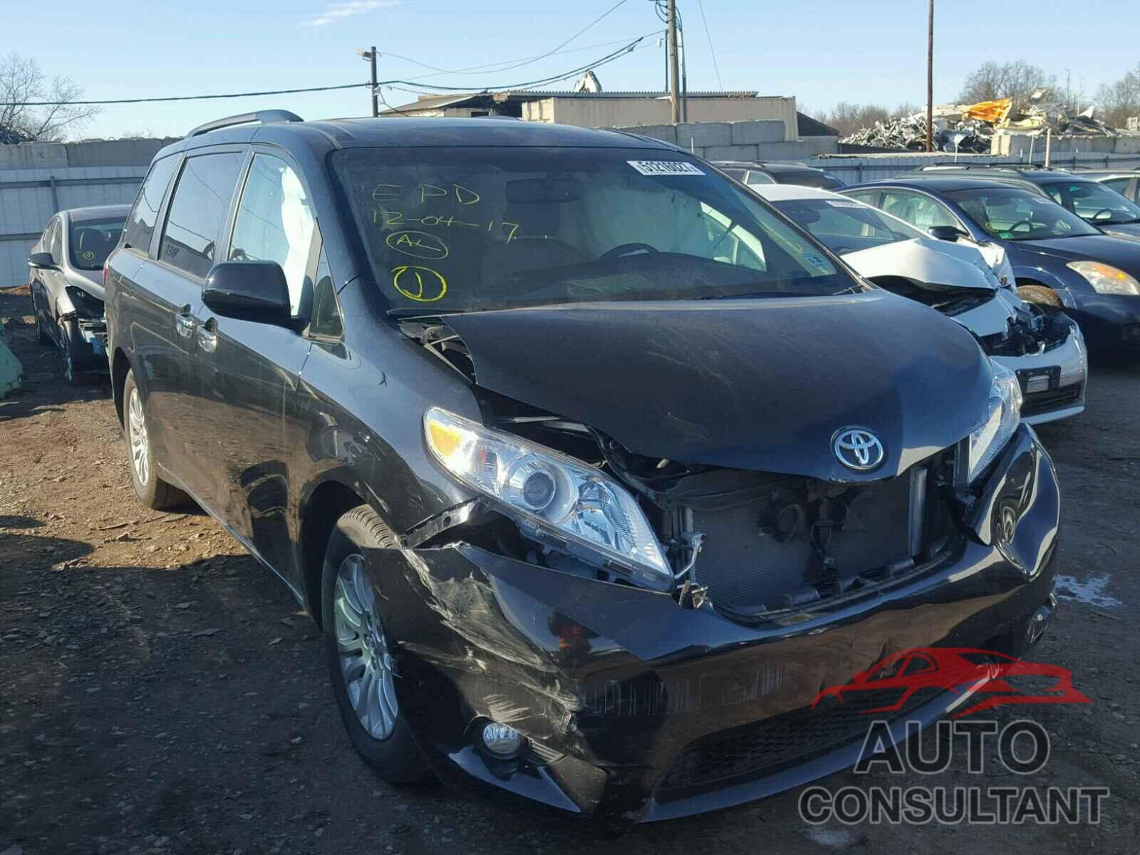 TOYOTA SIENNA 2017 - 5TDYZ3DC7HS827498